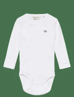 Barn GANT Bodies|SHIELD LS BODY - Långärmad body