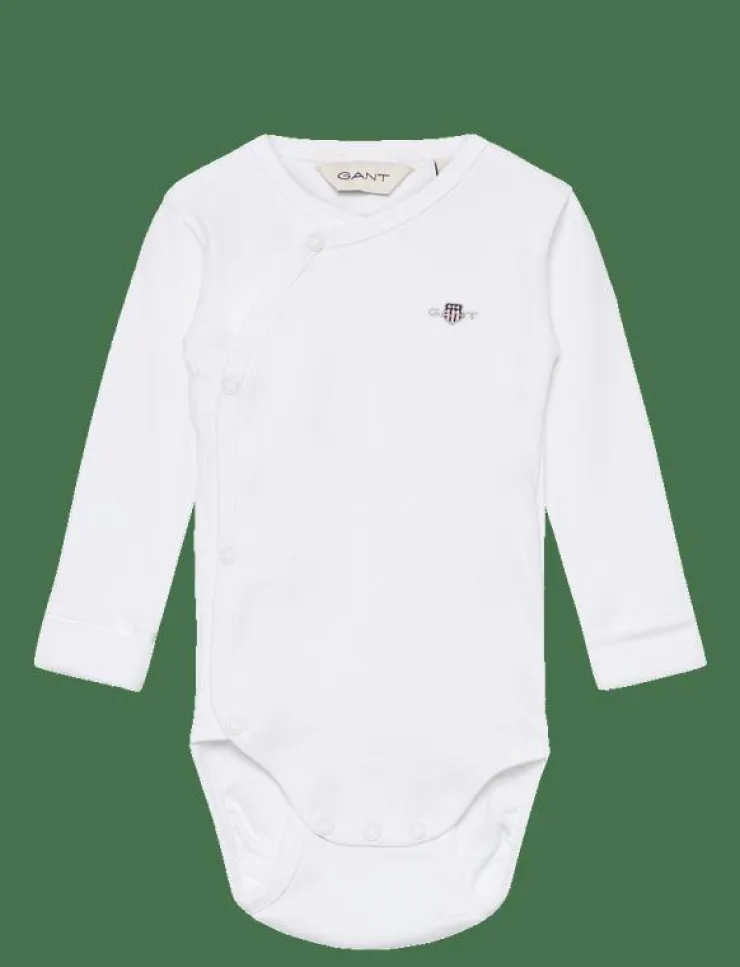 Barn GANT Bodies|SHIELD LS BODY - Långärmad body