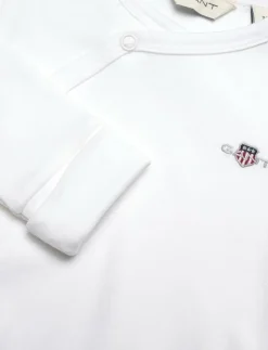 Barn GANT Bodies|SHIELD LS BODY - Långärmad body