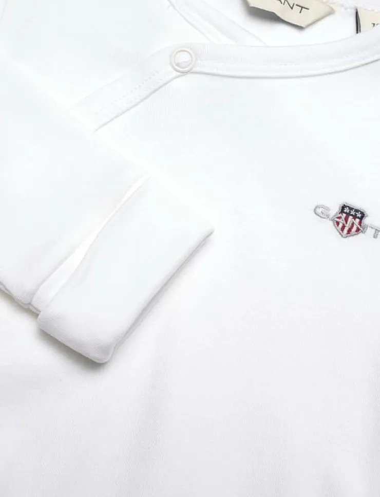 Barn GANT Bodies|SHIELD LS BODY - Långärmad body