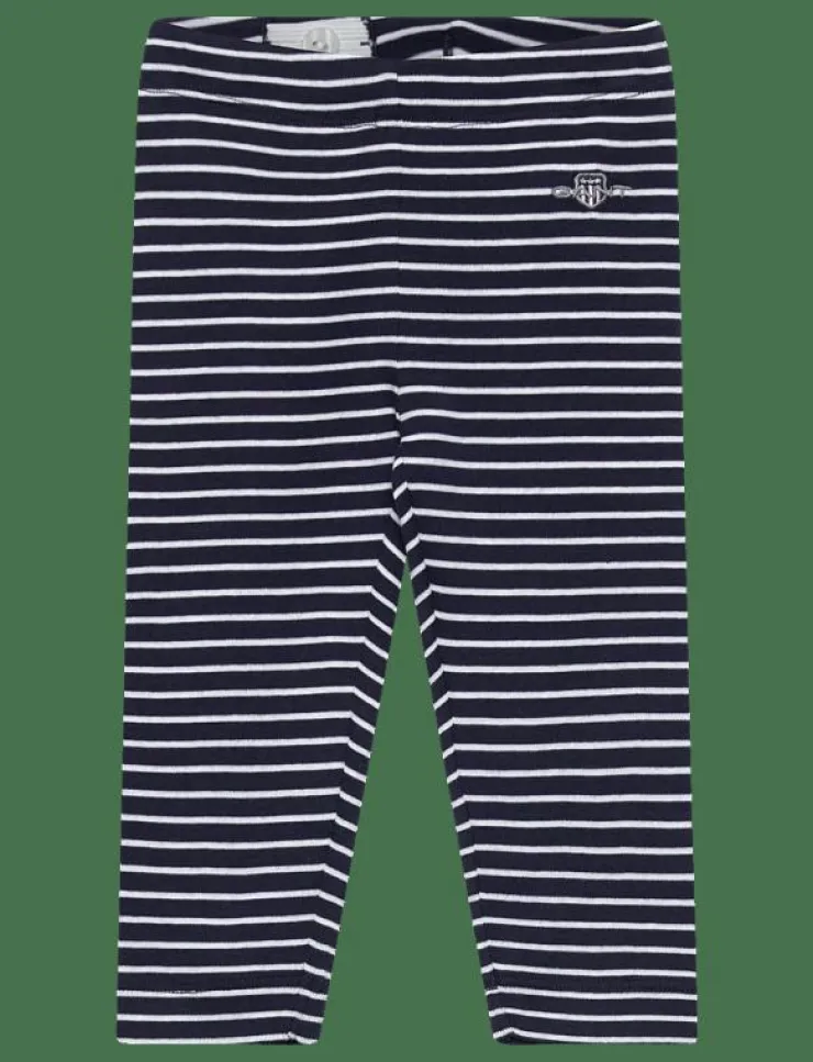 Barn GANT Nederdelar|SHIELD STRIPED LEGGINGS - Leggings