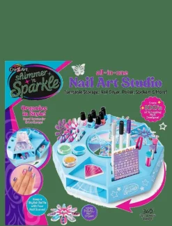 SHIMMER N SPARKLE ALL IN ONE NAIL ART STUDIO - Pysselset|Barn Rita & Pyssla
