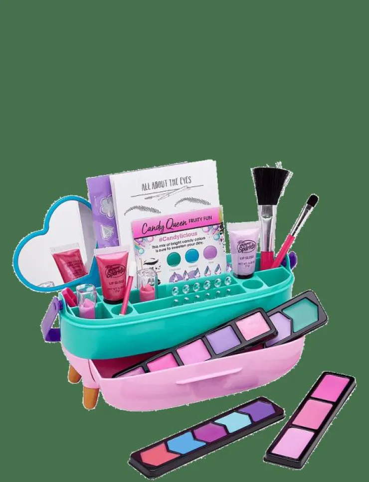 SHIMMER N SPARKLE ALL IN ONE BEAUTY CADDY - Låtsassmink & Accessoar|Barn Rollspel