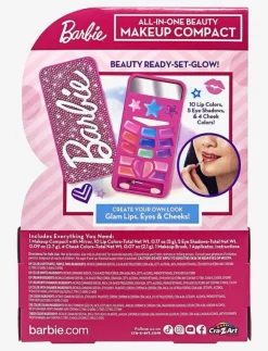 SHIMMER N SPARKLE BARBIE PRETTY BEAUTY COMPACT - Låtsassmink & Accessoar|Barn Rollspel