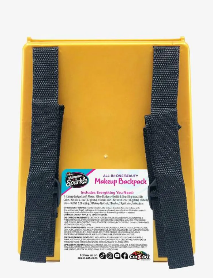 Barn SHIMMER N SPARKLE Maskeradkläder & Tillbehör|COSMETIC BACKPACK GOLD - Smink