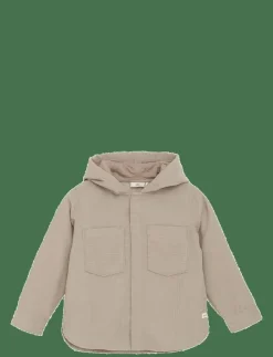Barn En Fant Jackor|Shirt w. Hood Corduroy - Jacka