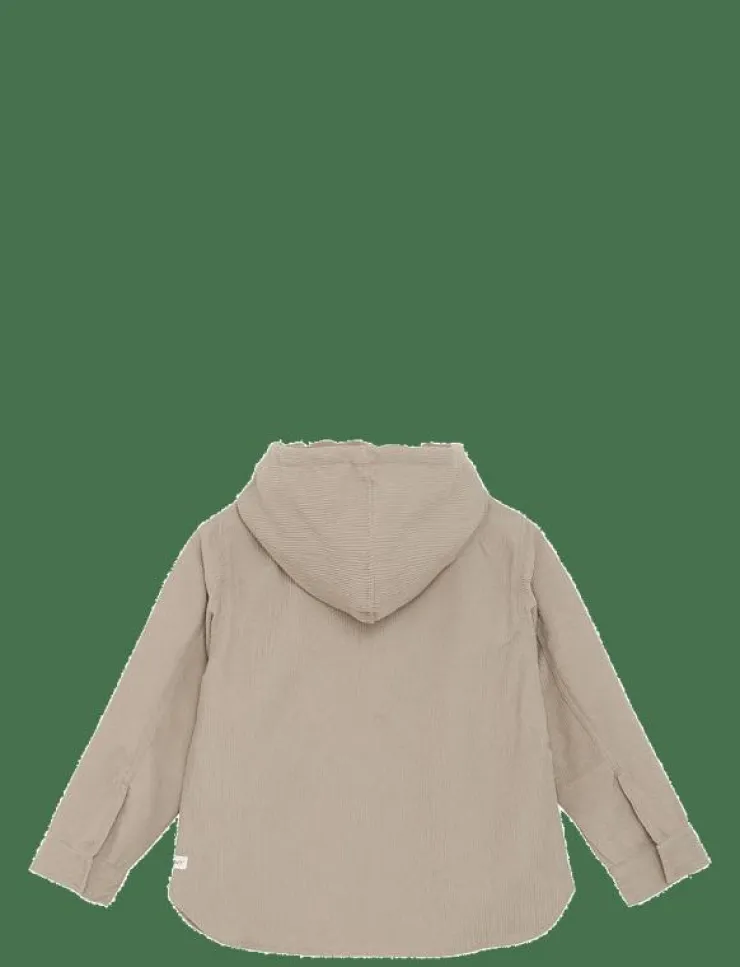 Barn En Fant Jackor|Shirt w. Hood Corduroy - Jacka