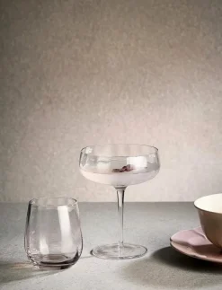 Aida SØHOLM Sonja – champagne/cocktail glas Sand 1 stk 30 cl - Champagneglas| Glas
