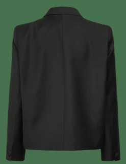 Kvinnor House Of Dagmar Kavajer|SHORT PLEATED BLAZER - Enkelknäppta kavajer