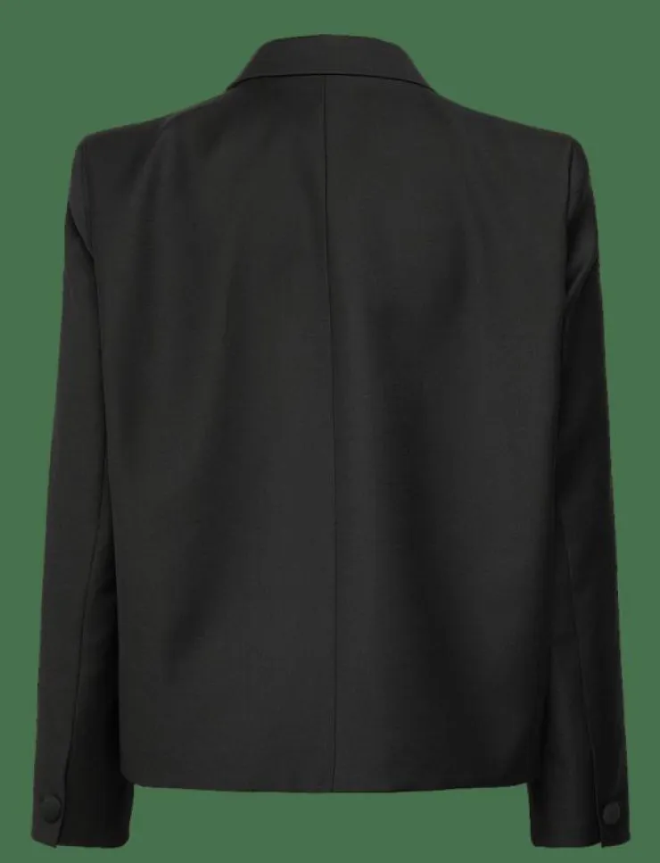 Kvinnor House Of Dagmar Kavajer|SHORT PLEATED BLAZER - Enkelknäppta kavajer
