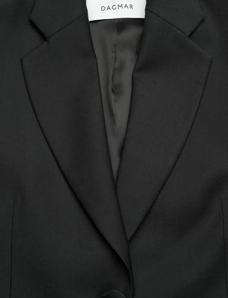 Kvinnor House Of Dagmar Kavajer|SHORT PLEATED BLAZER - Enkelknäppta kavajer