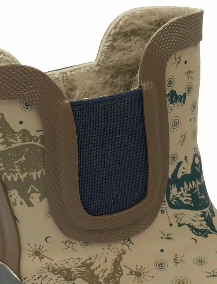 mikk-line Short Winter Wellies - AOP - Höga gummistövlar|Barn Regnkläder|Gummistövlar