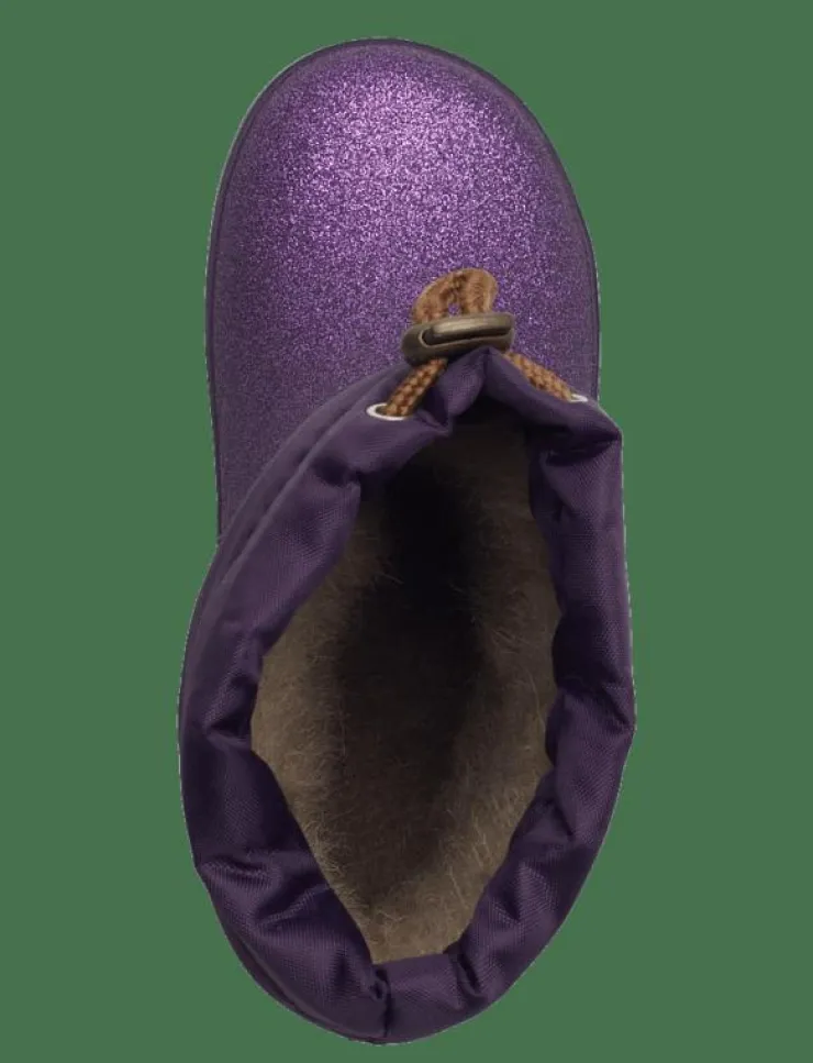 mikk-line Short Winter Wellies - Glitter - Höga gummistövlar|Barn Gummistövlar