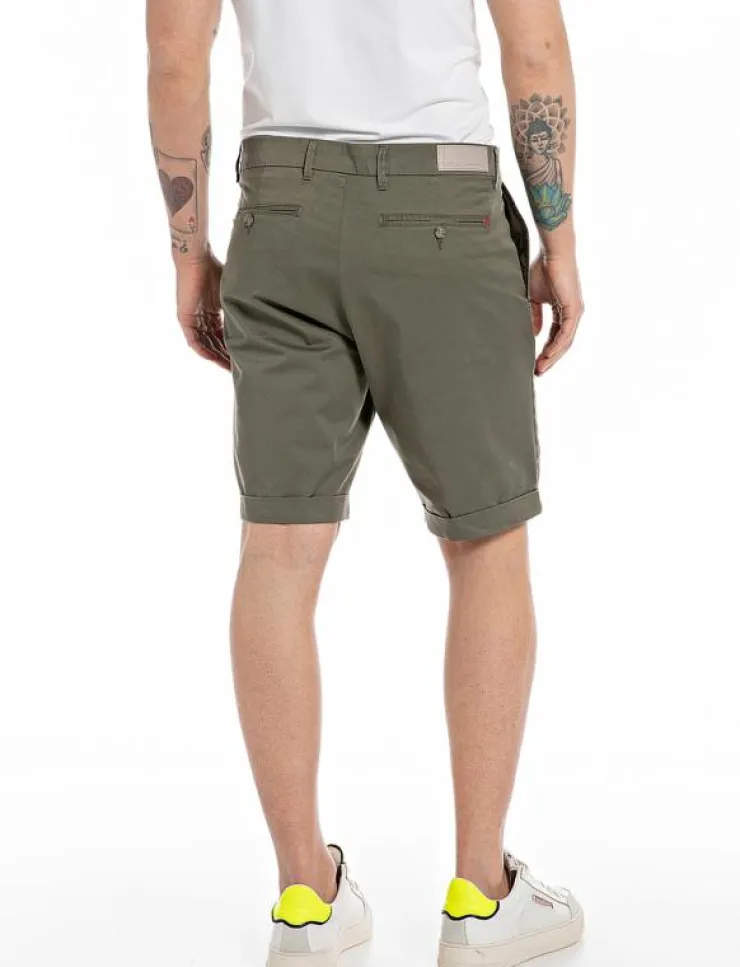 Replay Shorts SLIM - Chinos shorts| Shorts