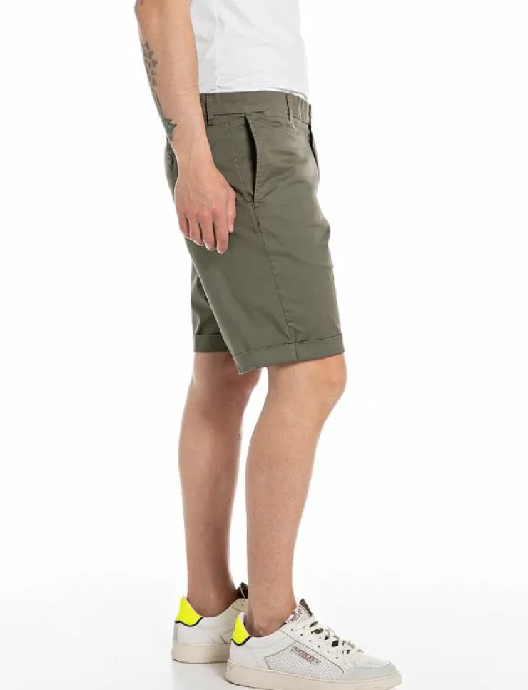 Replay Shorts SLIM - Chinos shorts| Shorts