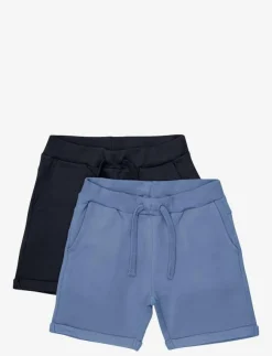 Barn Minymo Flerpack|Shorts Sweat 2-Pack - Mjukisshorts
