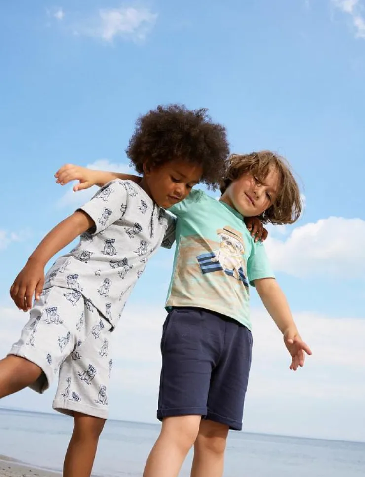 Barn Minymo Flerpack|Shorts Sweat 2-Pack - Mjukisshorts