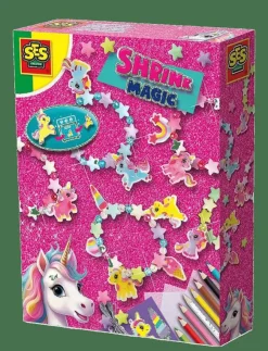 Barn SES Creative Rita & Pyssla|Shrink Film - Unicorn Charm Bracelets - Smycken & accessoarer