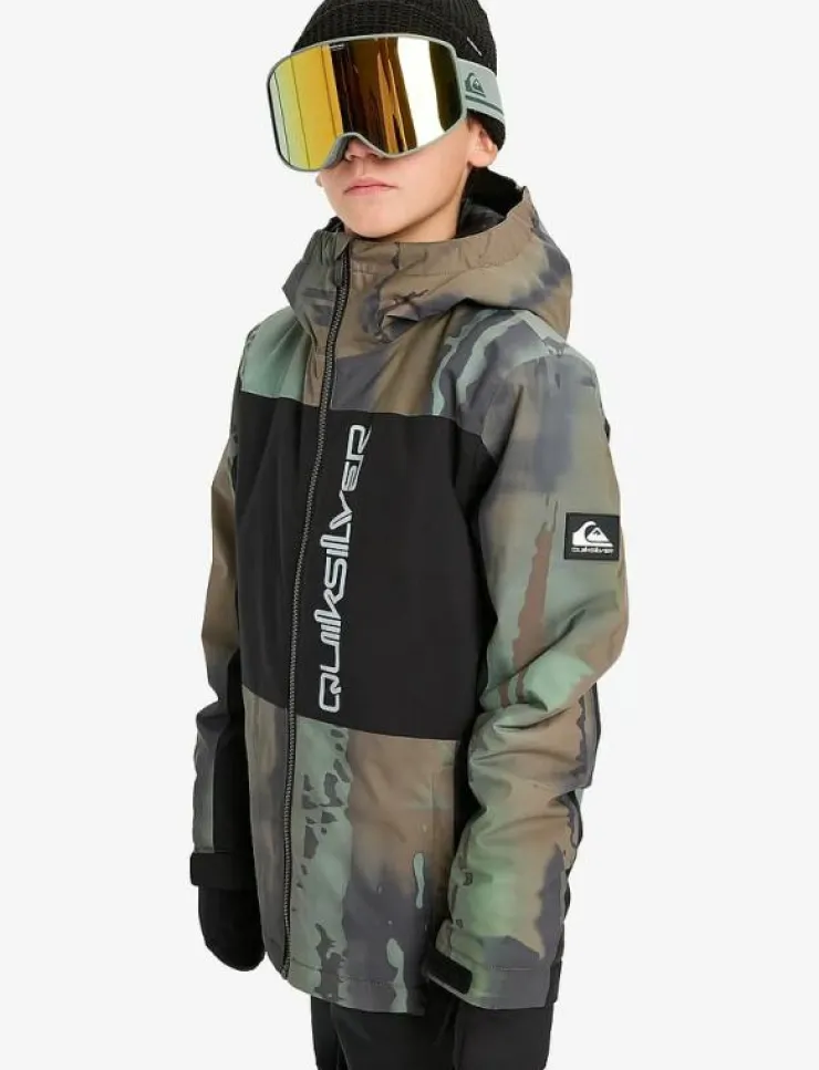 Quiksilver SIDE HIT BLOCK YOUTH JK - Vinterjacka|Barn Vinterkläder|Ytterkläder