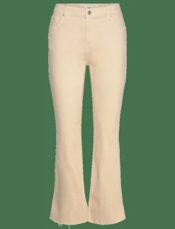 Mango Sienna flared cropped jeans - Utsvängda jeans|Kvinnor Plus Size & Curvy|Denimkläder