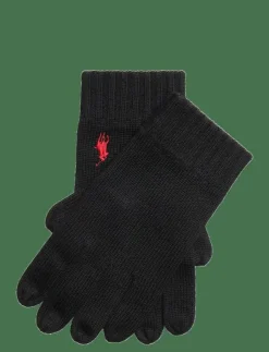 Polo Ralph Lauren Signature Pony Wool Gloves - Fingervantar| Handskar