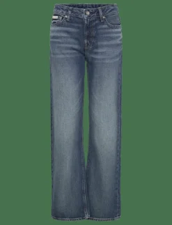 Calvin Klein Jeans SIGNATURE 90s STRAIGHT - Straight jeans|Kvinnor Denimkläder|Jeans