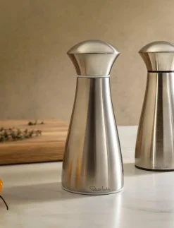 Robert Welch Köksredskap|Signature (SA) Medium Mills and SS Tray 3-piece - Salt- och pepparkar