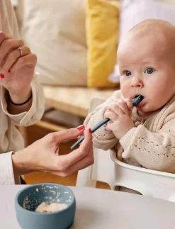 Barn Everyday Baby Mata|Silicone Baby Spoon - Serveringsset