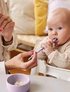 Barn Everyday Baby Mata|Silicone Baby Spoon - Serveringsset
