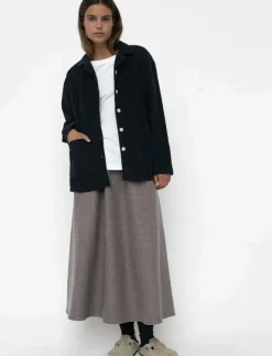 Kvinnor STUDIO FEDER Blusar & Skjortor|SILJA SHIRT - CORDUROY - Överdelar