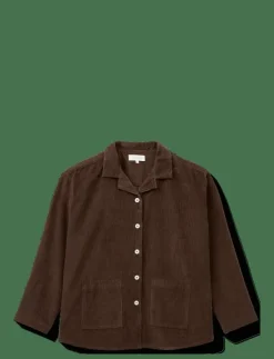 STUDIO FEDER SILJA SHIRT - CORDUROY - Överdelar|Kvinnor Pyjamas & Loungewear|Overshirts
