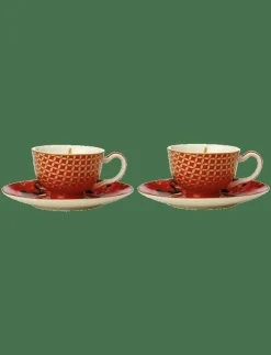 Maxwell & Williams Muggar & Koppar|Silk Road Demi cup & saucer 2-psc - Tekoppar