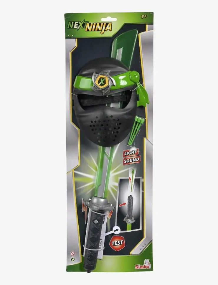 Barn Simba Toys Maskeradkläder & Tillbehör|Ninja Sword and Mask - Maskeradtillbehör