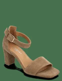 Kvinnor Pavement Sandaler|Högklackade Skor|Sinna suede - Sandaler