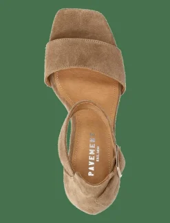 Kvinnor Pavement Sandaler|Högklackade Skor|Sinna suede - Sandaler