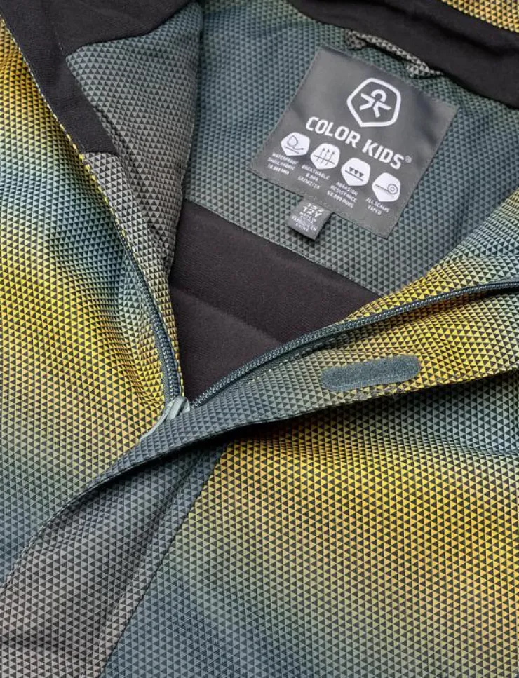 Color Kids Ski Jacket - AOP - Vinterjacka|Barn Vinterkläder