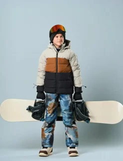 Barn Color Kids Vinterkläder|Ski Jacket -Quilt & Colorblock - Vinterjacka