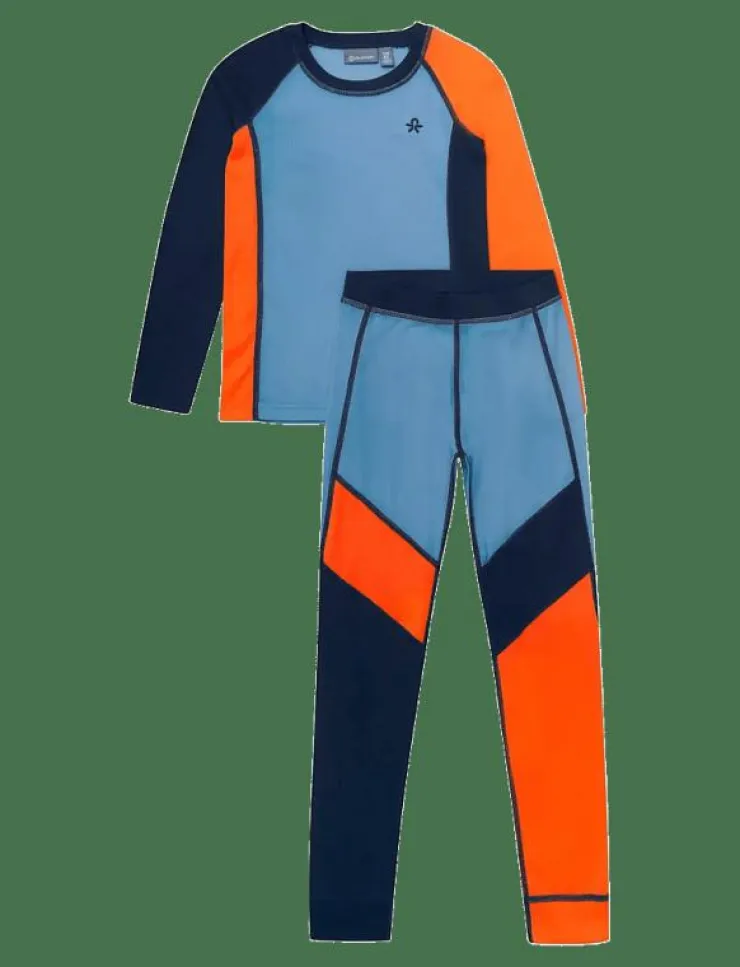 Barn Color Kids Underställ|Ski Underwear - Colorblock - Underställsset