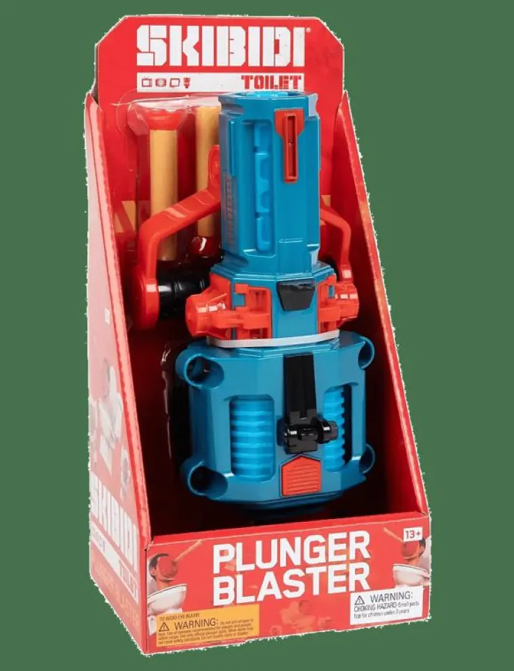 Skibdi Toilet SKIBIDI TOILET PLUNGER BLASTER - Blasters|Barn Blasters