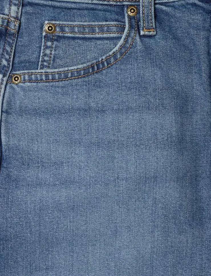 Kvinnor Lee Jeans Kjolar|Skirt - Jeanskjol
