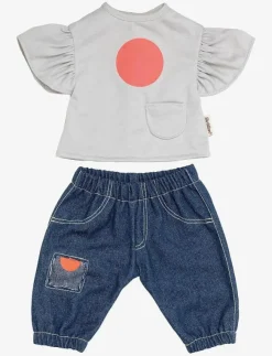 Barn Skrållan Dockor & Tillbehör|SKRÅLLAN JEANS & T-SHIRT 45 CM - Dockkläder