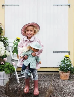 Barn Skrållan Dockor & Tillbehör|SKRÅLLAN REGNJACKA & HATT 45 C - Dockkläder