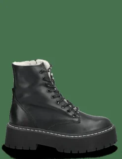 Kvinnor Steve Madden Varmfodrade Stövlar|Skylar-Fl - Platta ankelboots