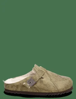 Scholl SL GRACE SUEDE - Platta mules|Kvinnor Clogs|Platta Skor