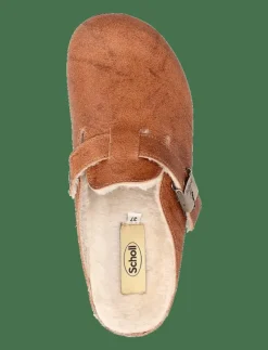 Kvinnor Scholl Clogs|Platta Skor|SL GRACE SUEDE - Platta mules