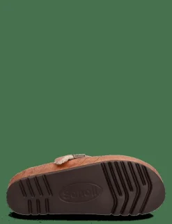 Kvinnor Scholl Clogs|Platta Skor|SL GRACE SUEDE - Platta mules