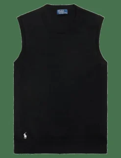 Polo Ralph Lauren Sleeveless Crewneck Sweater - Stickade västar|Kvinnor Västar