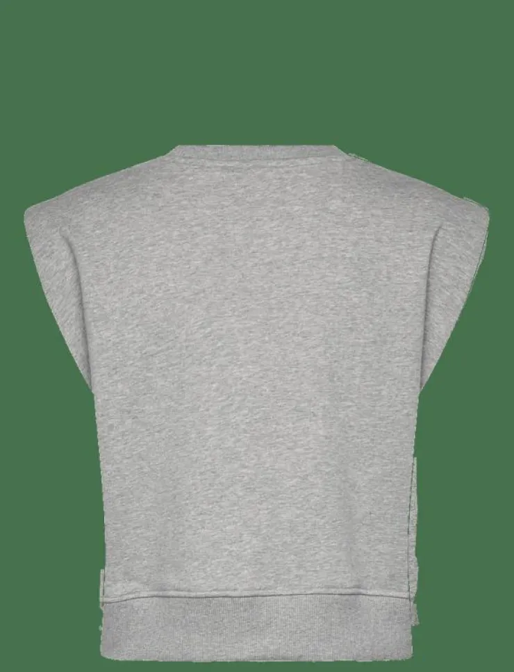 Kvinnor United Colors of Benetton T-Shirts & Toppar|SLEEVELESS SWEATER - Linnen