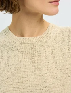 Kvinnor Selected Västar|SLFALMA SL KNIT VEST - Stickade västar