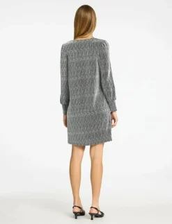 Kvinnor Selected Klänningar|SLFANITA AGNETHE LS SHORT DRESS - Korta klänningar